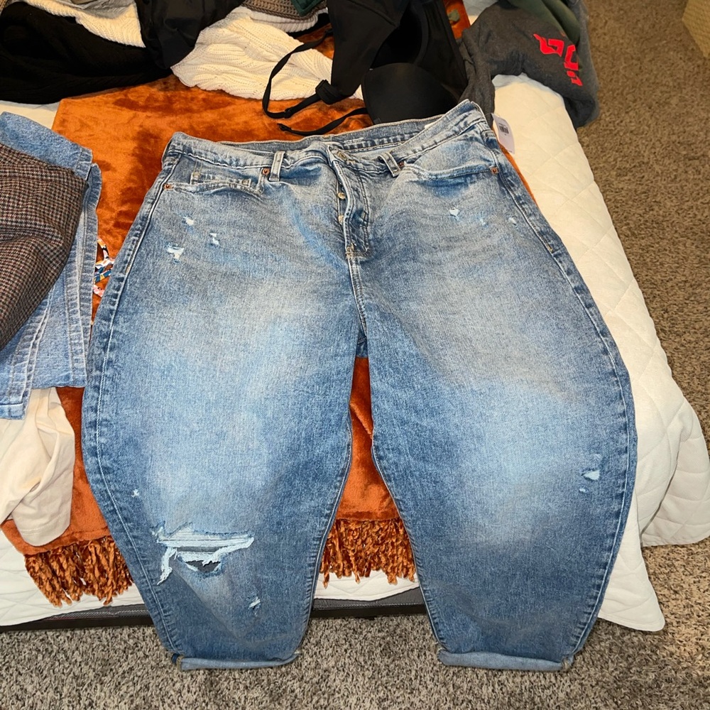 Old Navy Ski High straight jeans